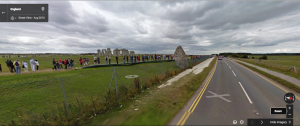 Die Straße direkt vor Stonehenge wurde abgerissen. (Foto: Google Street View) 