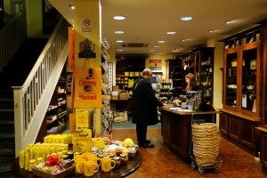 Colman's Mustard Shop Innenansicht